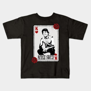 Vintage Card Patrick Swayze Kids T-Shirt